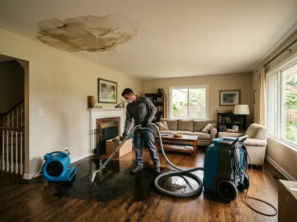 attic-pipe-burst-ceiling-drip-008 — frequently asked questions, Water Damage Restoration & Carpet Care in Porterville, CA